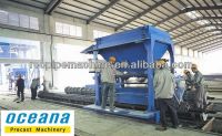 Pre-stressed concrete pile machine