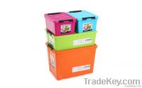 Plastic storage box