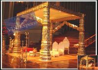 GOLDEN DEVDAS WEDDING MANDAP