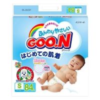 Goon Super Jumbo Baby Diapers Tape Type Small Size 84 (4-8kg)