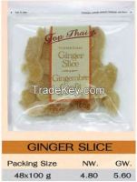 Thai Fruit, Dehydrated Ginger slice