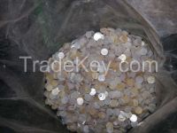 Real  White MOP Shell Shirt Button blanks white mother of pearl shell button blanks supply
