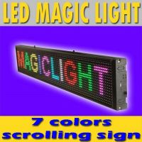 the most popular product seven color led moving message display