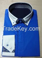 men's solid color dress shirts