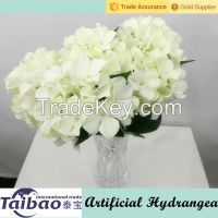 Wedding Decoration Multi Heads Real Touch Hydrangea Bouquet