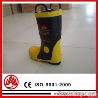 rubber fire boots