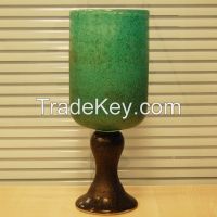 2015 New Arrival Wholesale Decorative Gorgeous Antique Style Glass Lan