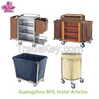 housekeeping trolley, clearing cart, made in China, China manufacturer wholesale directly