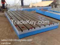 cast iron Testing Plate with slotted