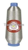 150D silver metallic yarn