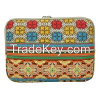 Canvas Bohemian Laptop Sleeve