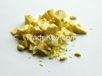 lump sulfur of 99.95% purity and higher 