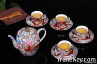 Good Quality Ceramic Whiteware Complete Set Of Tea Set