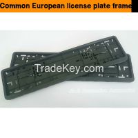 European License Plate Holder Plastic License Plate Frame