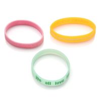 Promotional Silicone wristbands