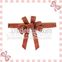 Custome Top Quality chocolate packing bow, gift packaging, gift ribbon bow