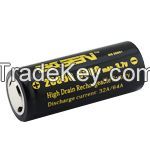 High amp rechargeable battery 26650 3500