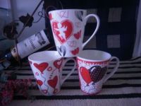lovely design new bone china mug ceramic gift mug manufacturer