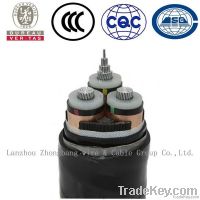 ndustrial power cable 0.6/1 kV XLPE Insulated, Round Steel Wire Armour