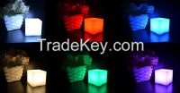 10cm x 10cm x 10 cm Led light cube,wholesale led cube seat lighting&amp;led cube