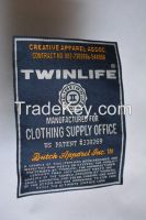 High Quality Custom Woven Labels for American jeans