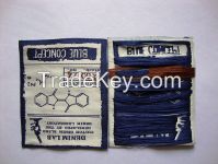 low minumum machine custom garment woven label