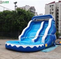 Hot commercial grade inflatable water slide of 17 ft high on sale
