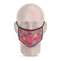 Pop Taxis Reusable Printed Face Mask
