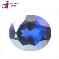 34# Corundum Gemstone Blue Oval Cut blue sapphire