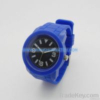 High quality fashion sport colorful quartz silicone watch