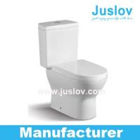 High price performance ratio Popular in European market Wash down dual flush Two Piece Toilet