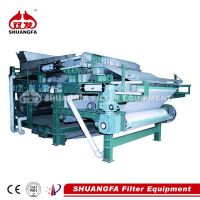 sludge dewatering belt filter press with best dewatering effect.
