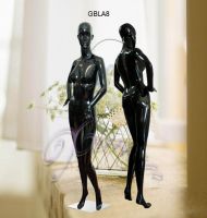 GB8 full body glossy black female mannequins, female dummies manikin
