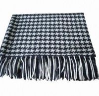 Men's Polyester Scarf, Customized Sizes and Colors are Accepted