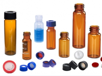 sample vials , headspace vials, lab vial, HPLC vial, silicone septa, pp cap