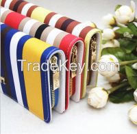 Factor Price Pu Leather Wallets And Purses Female Handbag