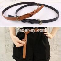 fashion pu belt ,lady's belt, garment belt