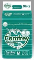 comfrey adult diapers, diapers for adult diapers