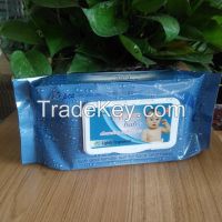 Disposible Baby wet wipes Alcohol free Made in China