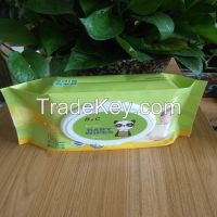 Soft and Tender Wet wipes for baby Alcohol free pack in bag with cover