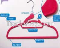 wholesale fashional velvet hangers, velvet hangers in laundry products