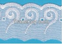 Polyester Embroidery Lace