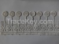 new design polyester lace,lace trimming for garment