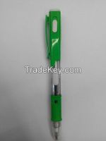 light pen in multi function pen,plastic pen for light pen