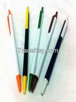 novelty promotion plastic pen with printed logo