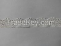 Embroidery elastic lace