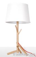 fashion home lightingbird desk wood table lamp(