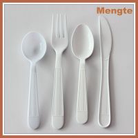 Mengte High Quality Disposable Plastic PP Flatware Sets