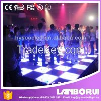 Make Star light dance floor,RGB led stage light disco light dance floor,led dance floor panels for sale
