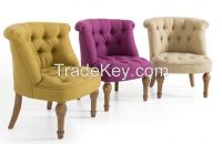 living room wooden  fabric leisure  CHAIR